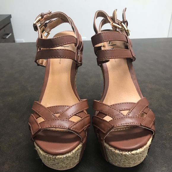 Shi by Journey Cognac Natural Wedges - Size: 6 - Picture 2 of 5